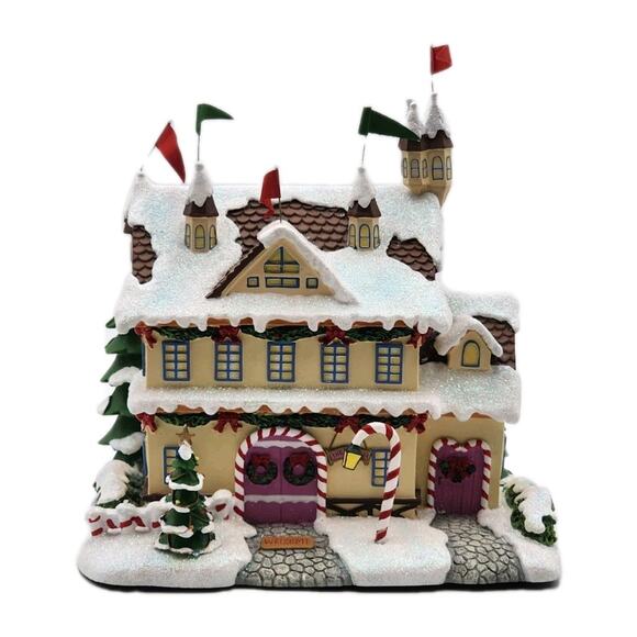Hawthorne Village Rudolph's Christmas Town Santa and Mrs. Claus' Castle VTG 2003 - Picture 1 of 16